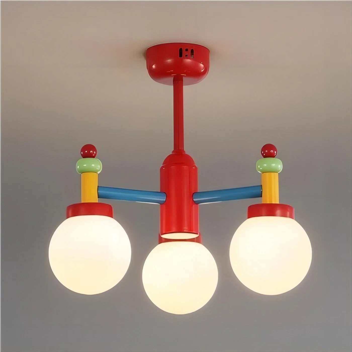 Art Decor Macaron Chandeliers For Children's Room S49