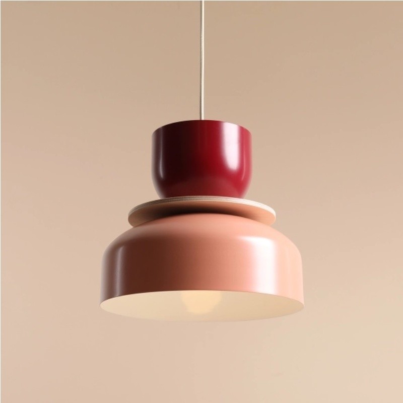 Modern Dual‑Shade Pendant Lamp With Scandinavian Style S227