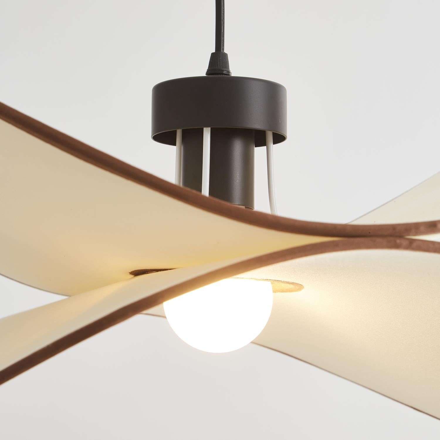 Wabi Sabi Fabric Crisp Pendant Lamp M256