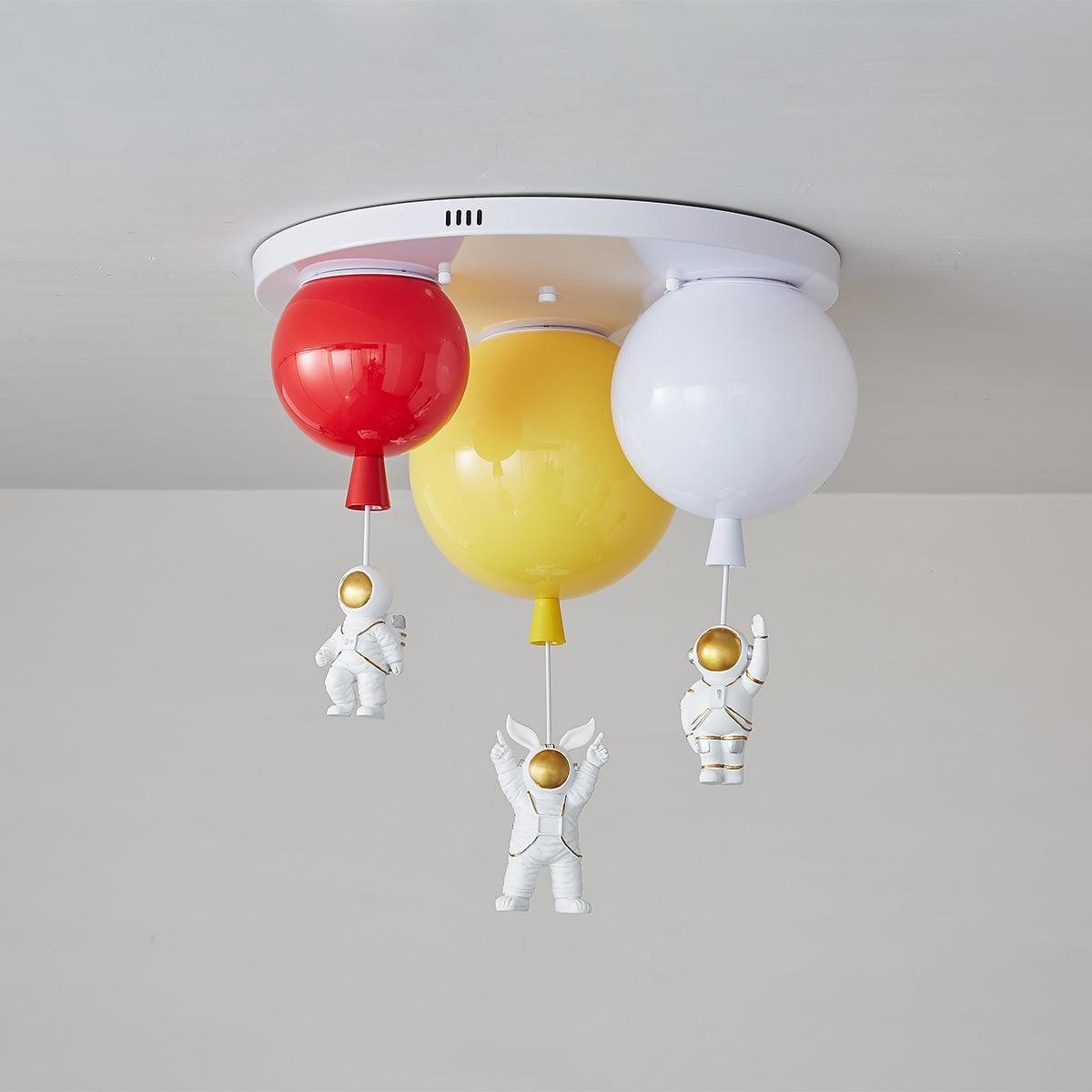 Astronaut Glossy Balloon Ceiling Lamp M390
