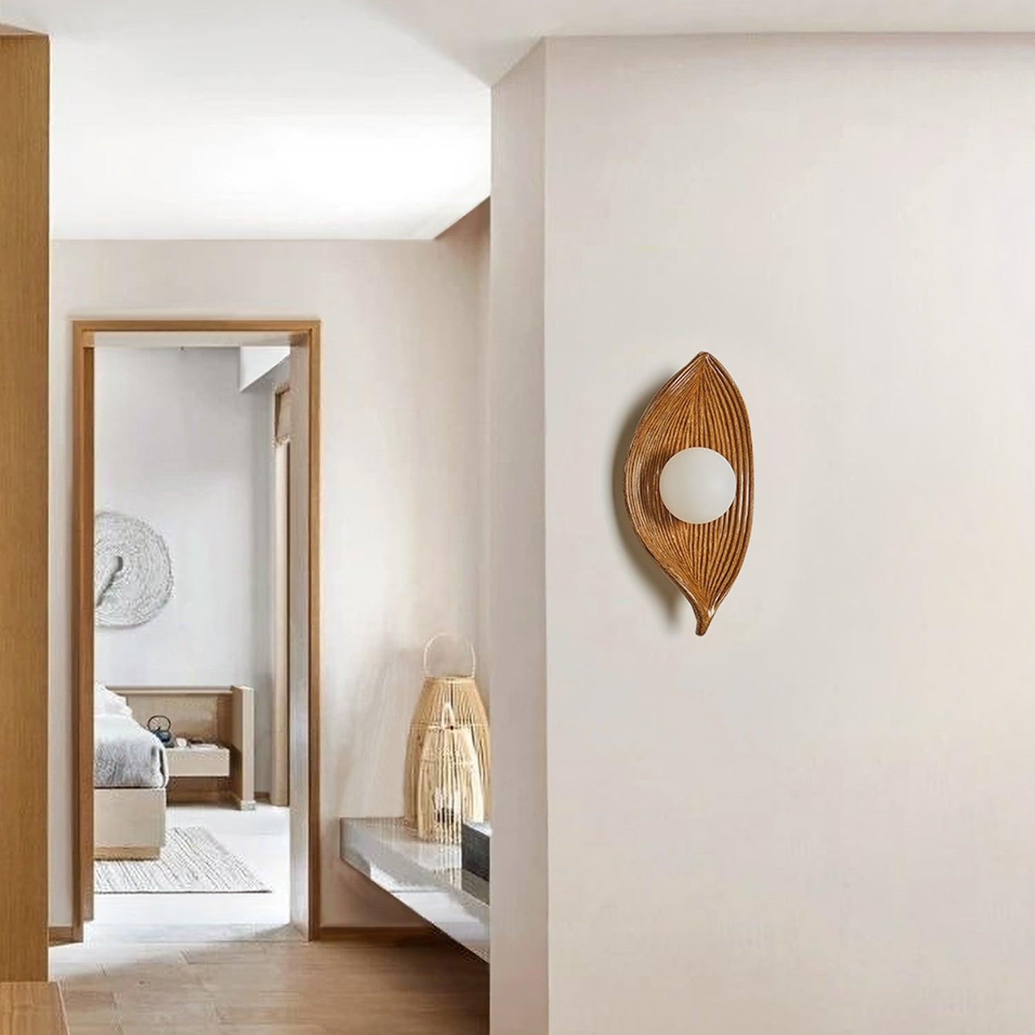 Leaf Canoe Wall Sconce M442