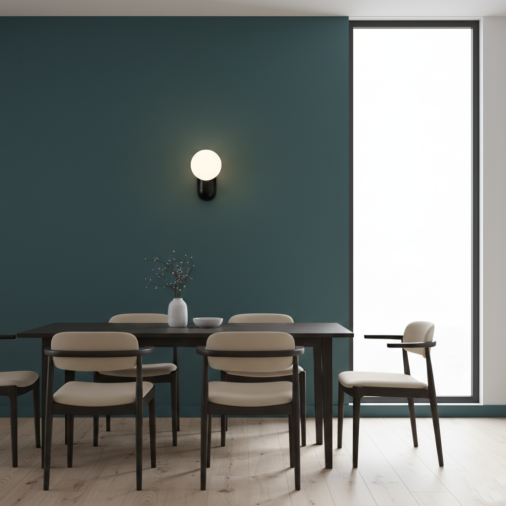 Luma Nordic Glass Orb Wall Light T2008