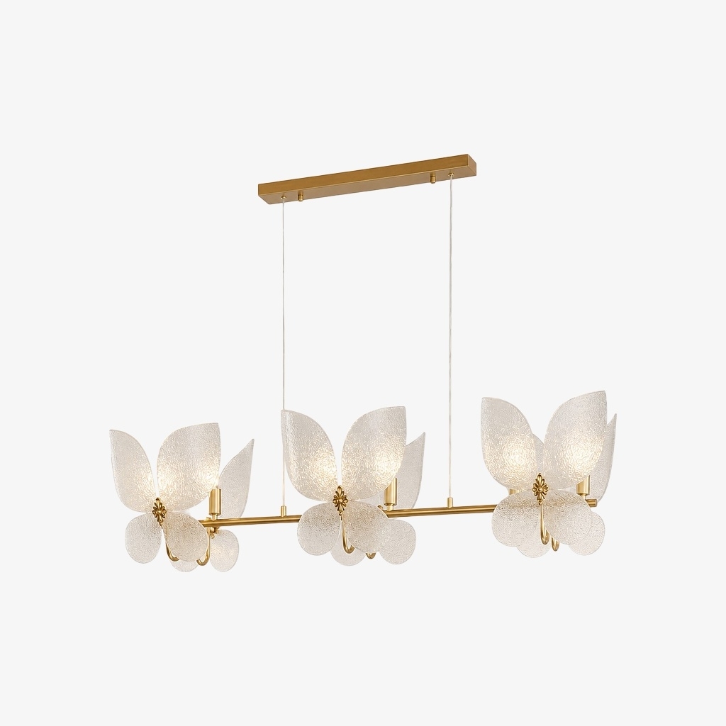 Lucenda Artistic Butterfly Chandelier - French Retro Statement Chandelier for Kitchen Island T2224