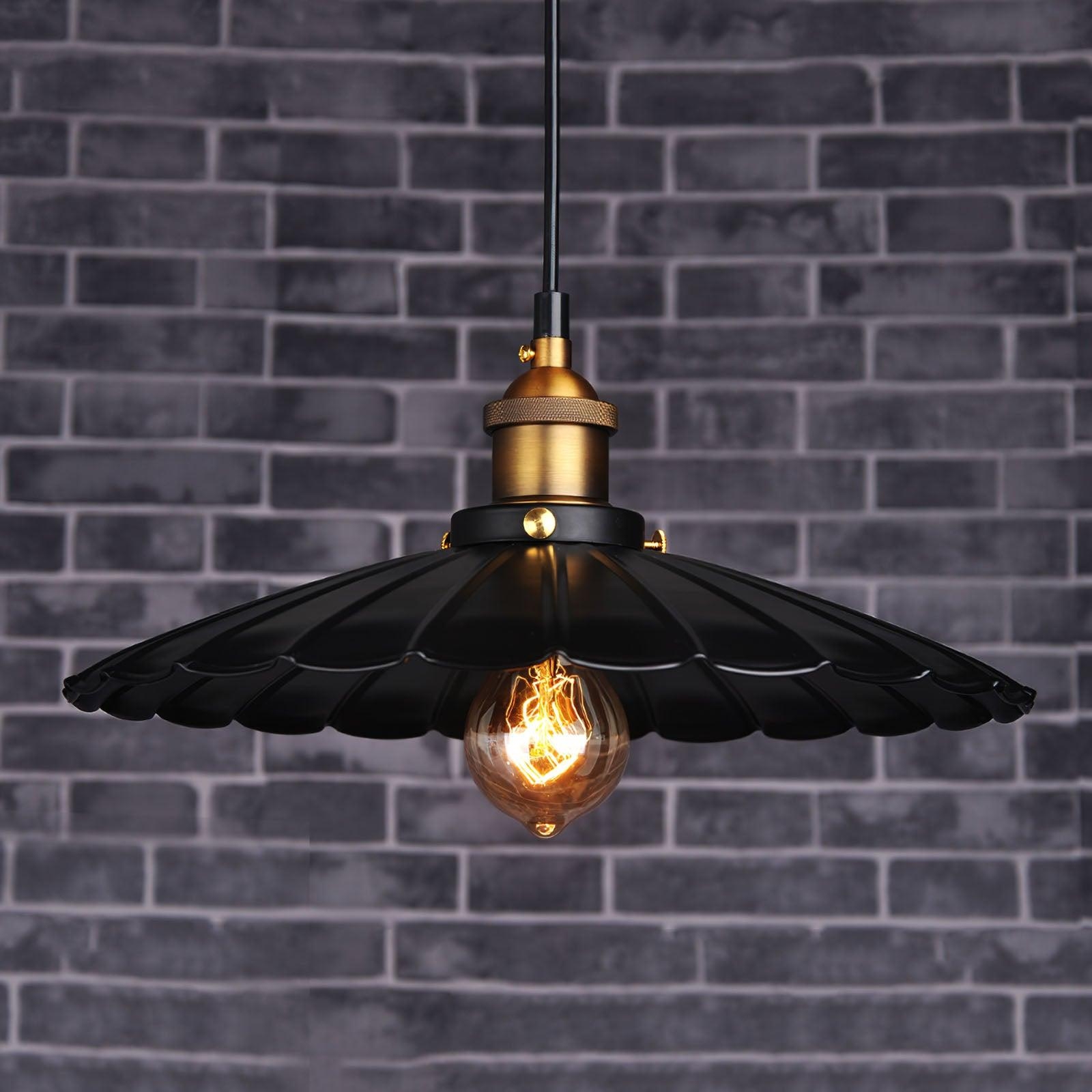 Black Skirt Pendant Light T1583