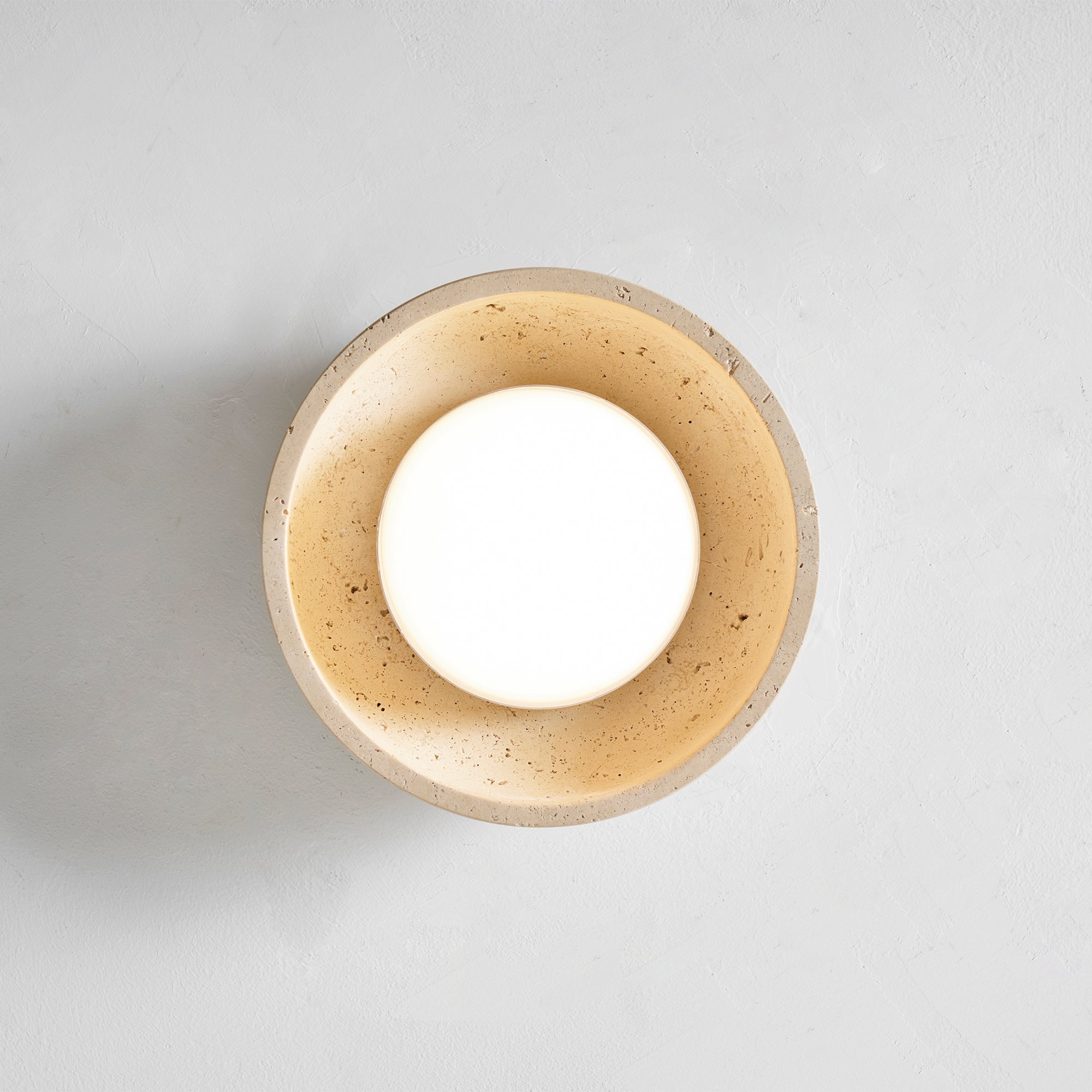 Piedra Travertine Ceiling Lamp T1906