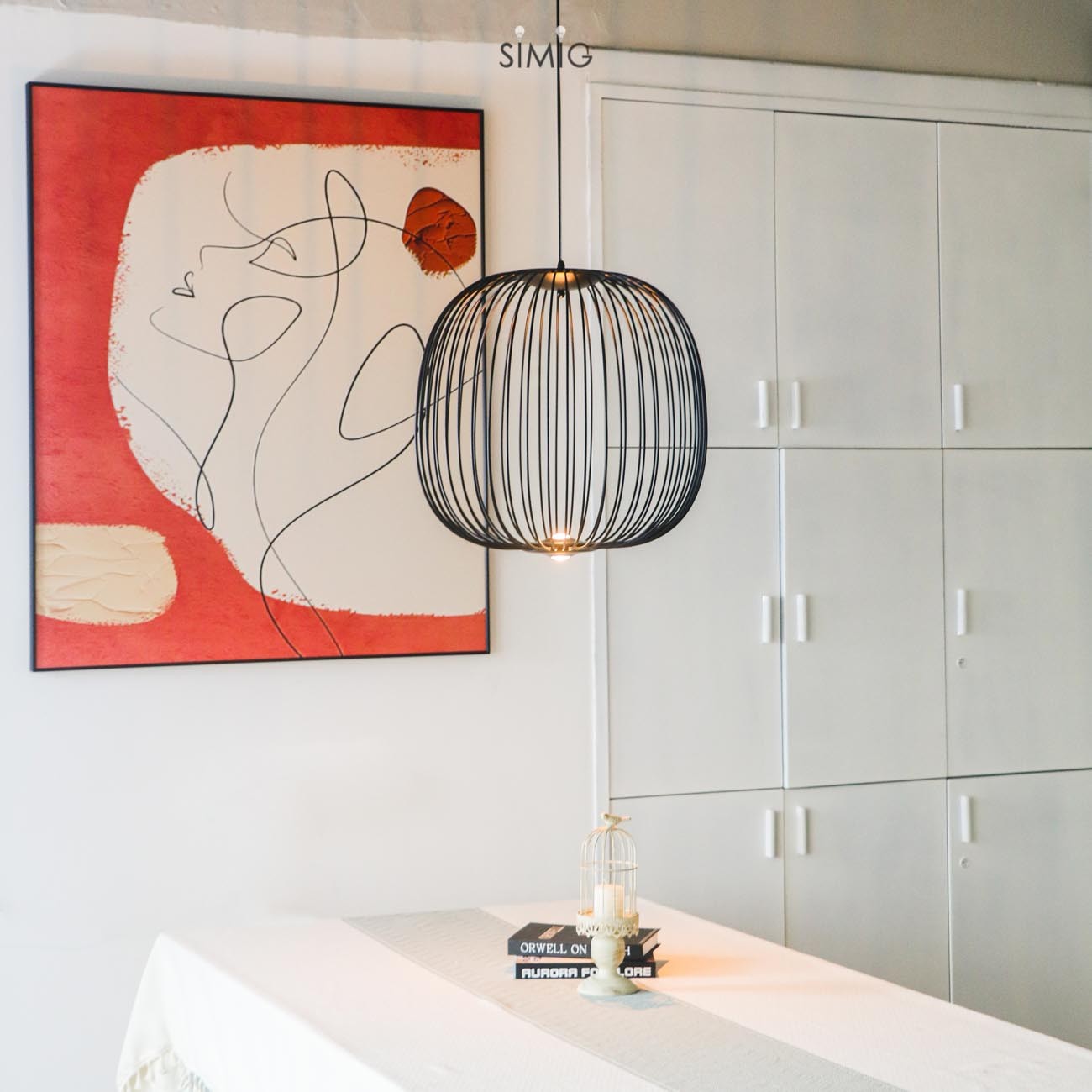 Radiloop Pendant Light - Minimalist Designer Lamp for Dining Area