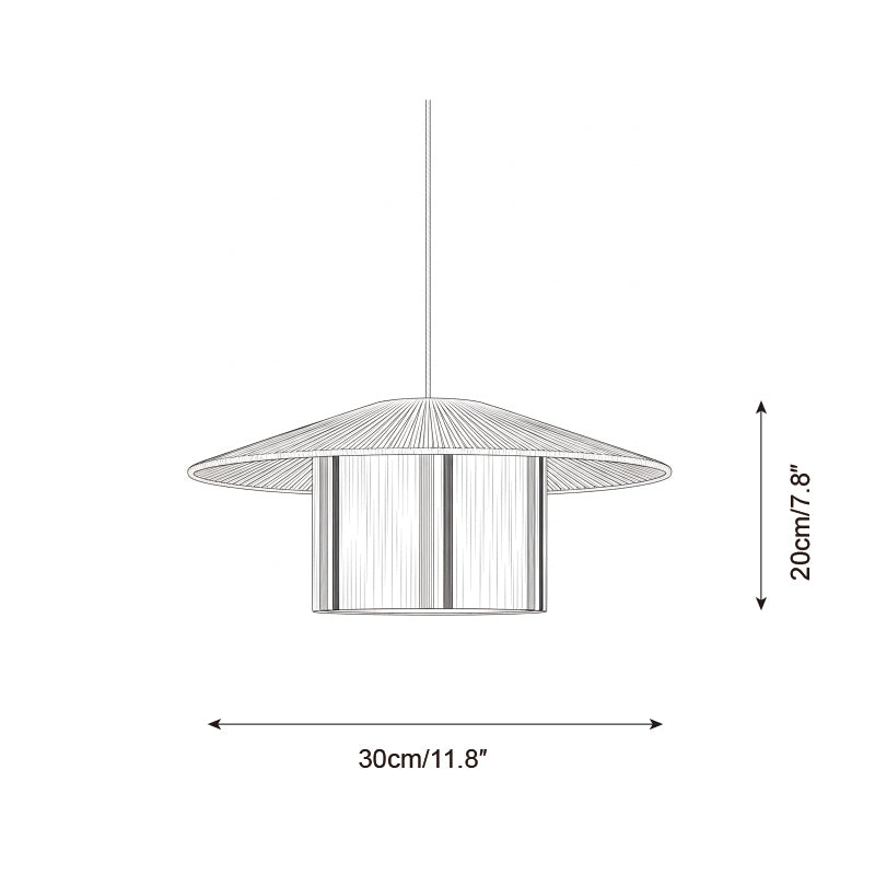 Literary Pendant Lamp T1538