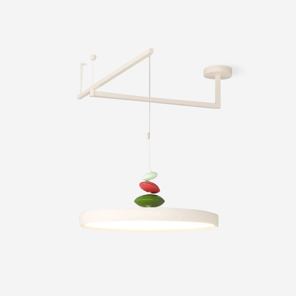 Swing Arm Stone Pendant Light M406