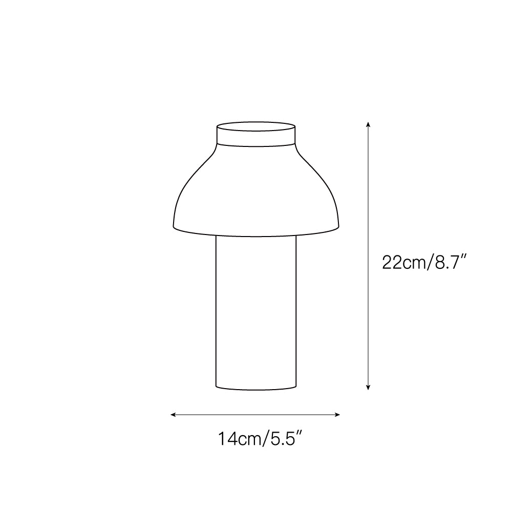 PC Portable Table Lamp (Built-in Battery) T1870