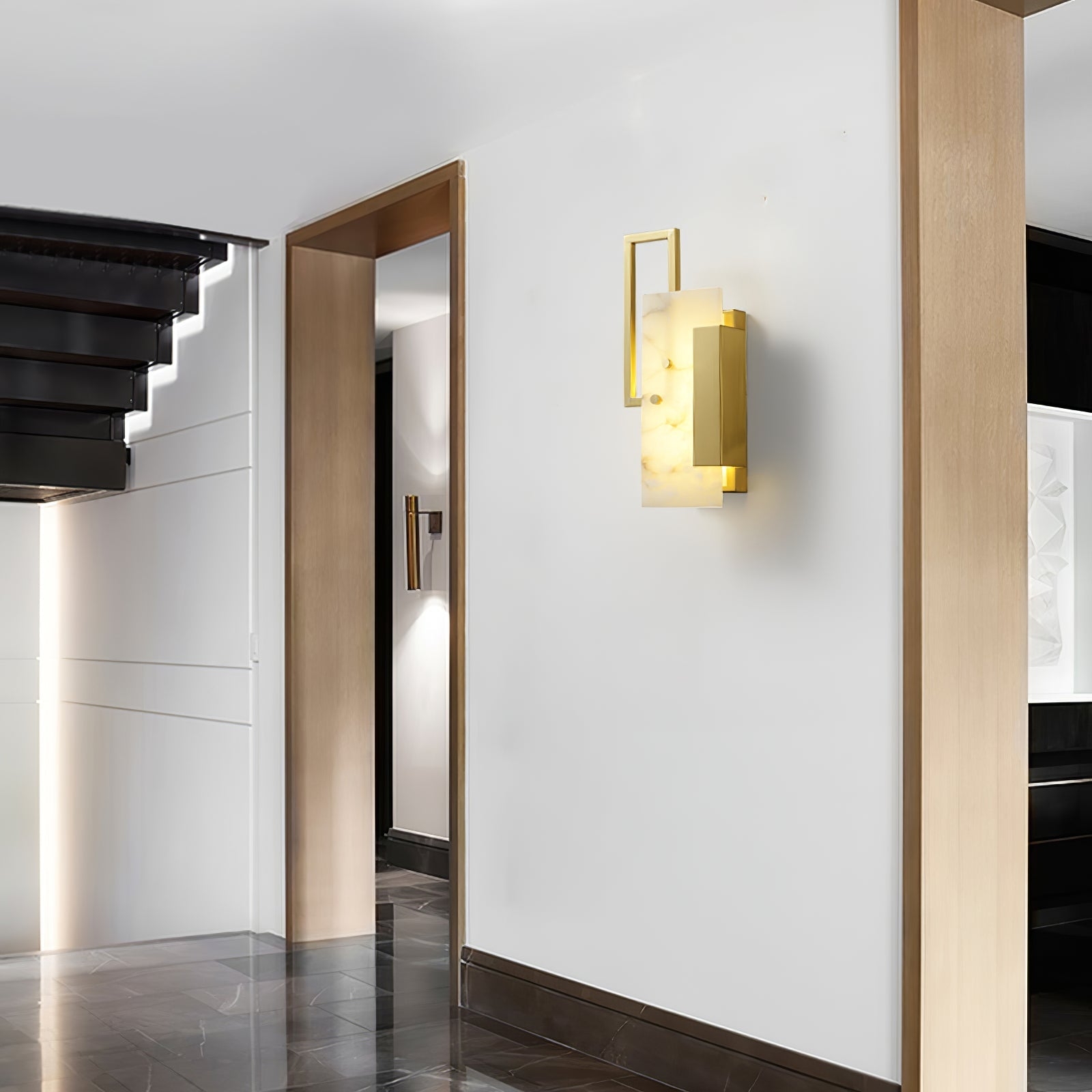 Althea Alabaster Wall Sconce T1620