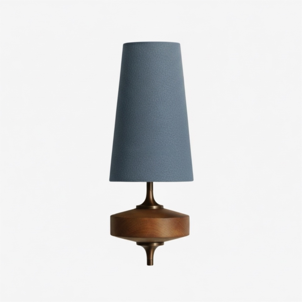 Chrona Rho Fabric Sculpt Wall Lamp - Artistic Contemporary Style T122