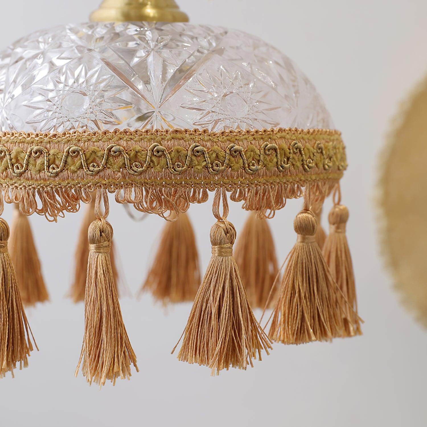 Bowl Tassel Pendant Light M387