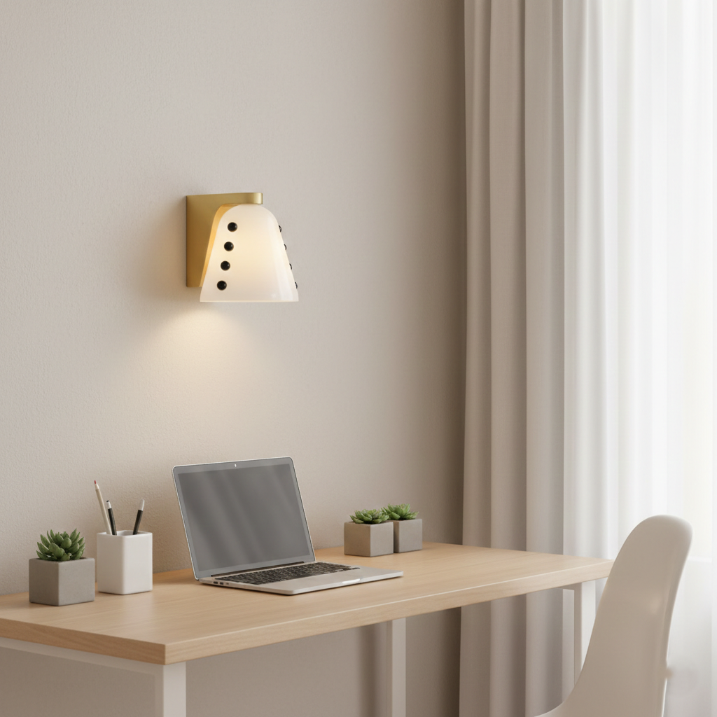 Makki Modern Ceramic Minimalist Wall Lamp T2191