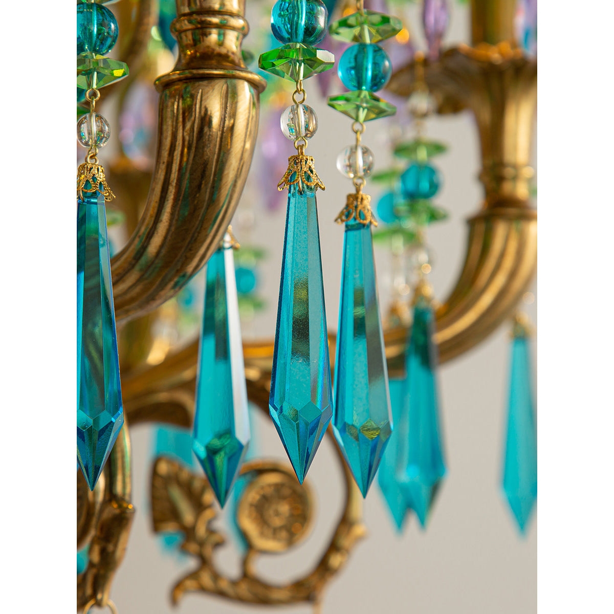 Perky Peacock Floor Lamp T1985