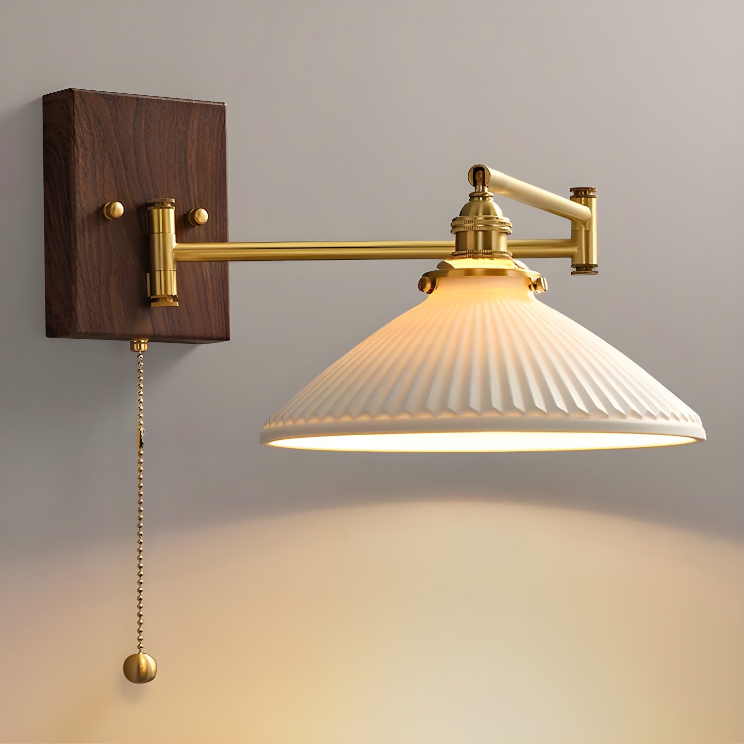 Ceramic Geometry Wall Lamp M379