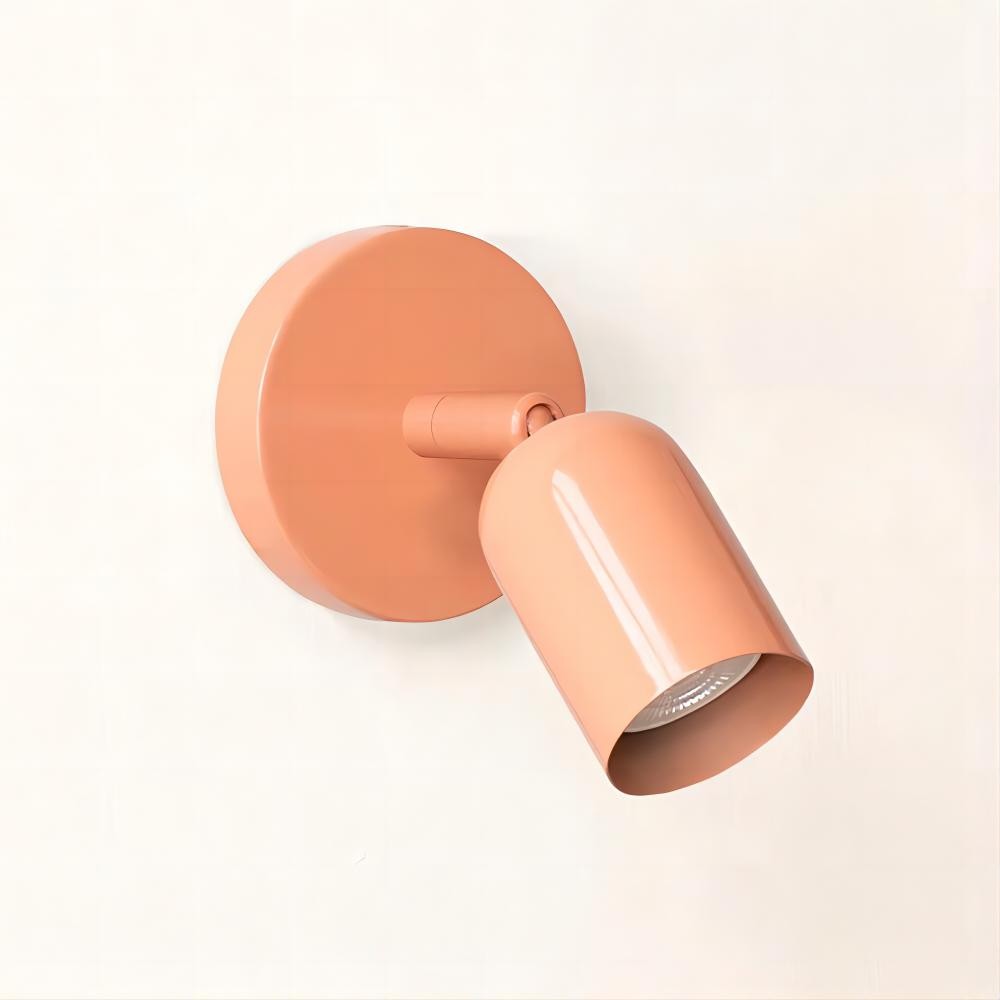 Solid Color Wall Sconce - Modern Bauhaus LED Bedside Lighting Interior S169