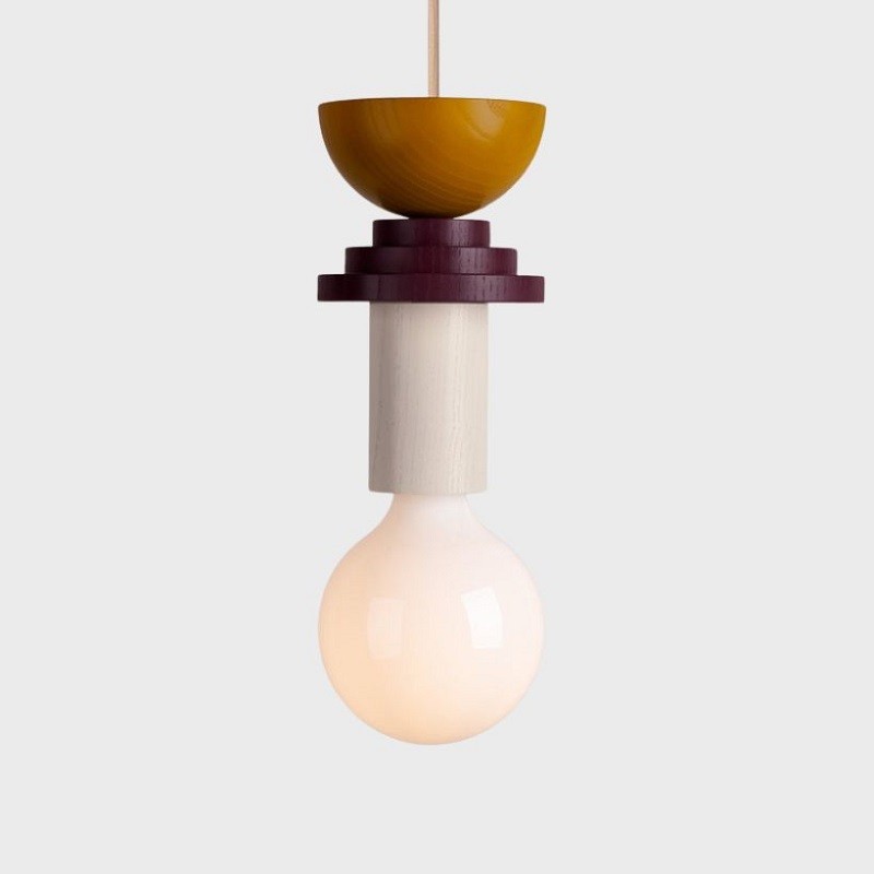 Creative Simple Wooden Pendant Light S155