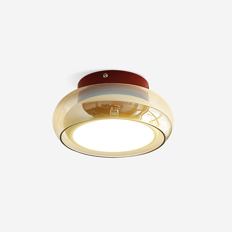 Atmospheric Simple Double Disc Ceiling Light M105