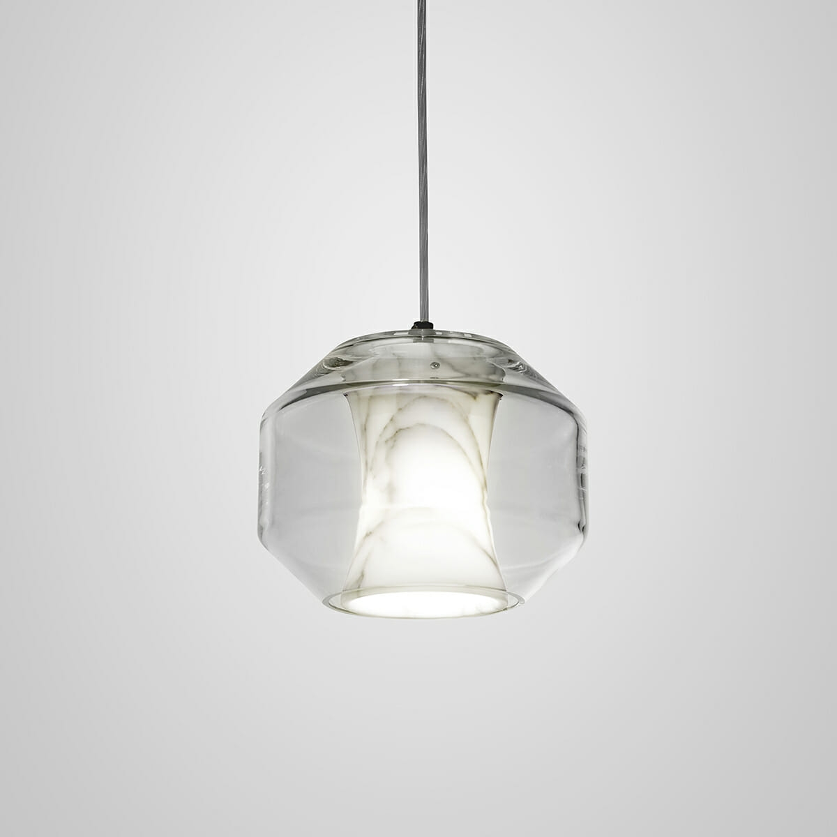 Glass Alabaster Pendant Lamp T1668