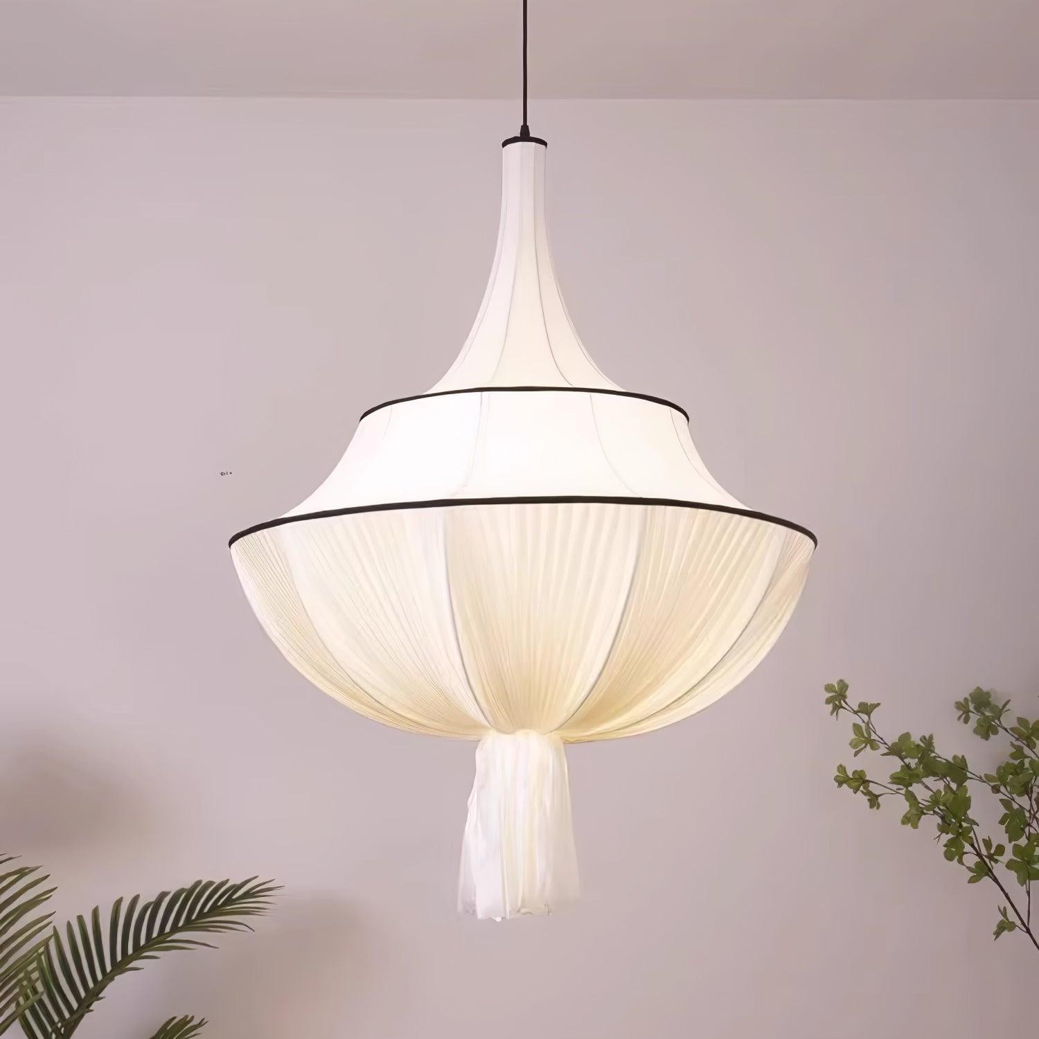 Fabric Art Decorative Pendant Lamp M258