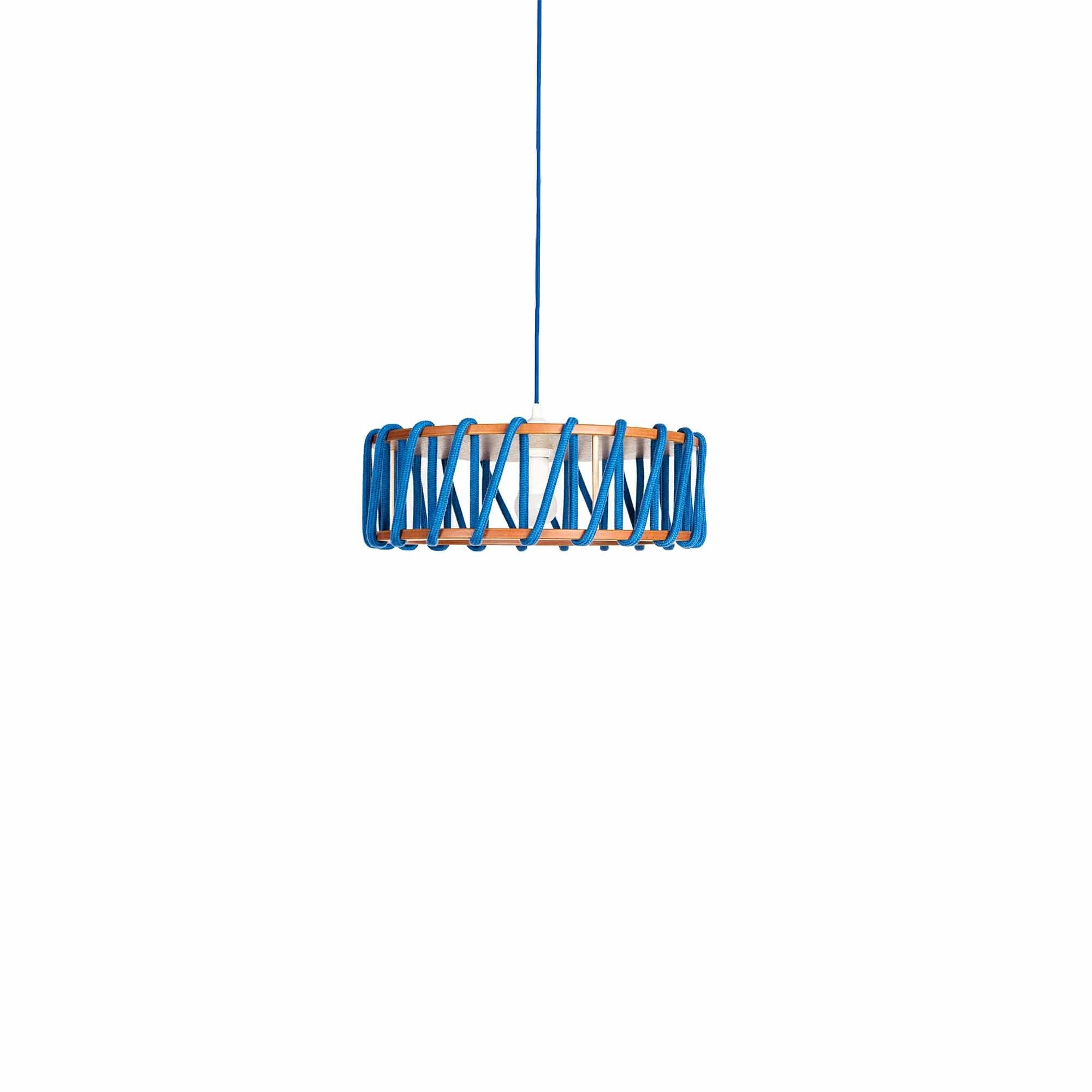 Macaron Rope-wrapped Wooden Pendant Lamp S179