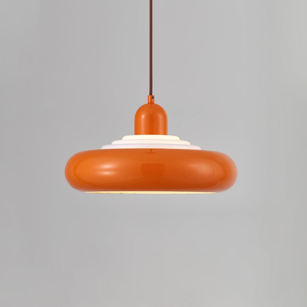 Multi-tiered Round Tower Cream Color Pendant Lamp M385