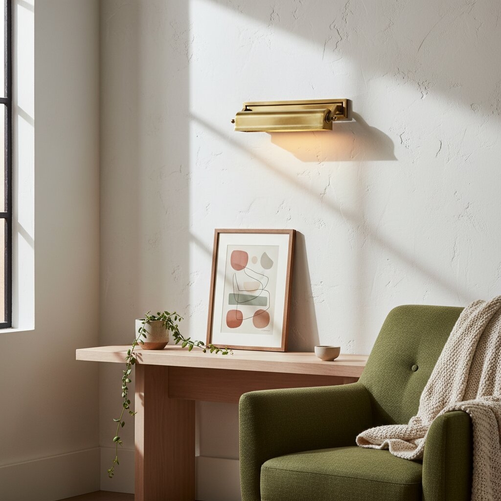 Libris Picture Light - Vintage-Inspired Metal Wall Lamp with Classic Silhouette for Bedroom T609