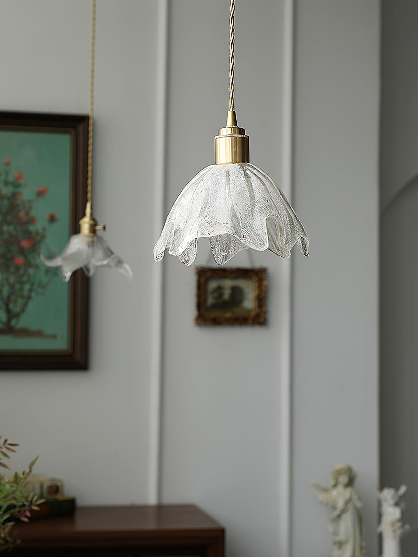 Lotus Crystal Small Pendant Light M539