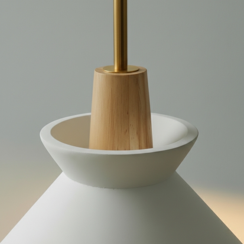 Halotaper Minimalist Tapered Pendant Lamp – Contemporary Decorative Lighting for Home T1091