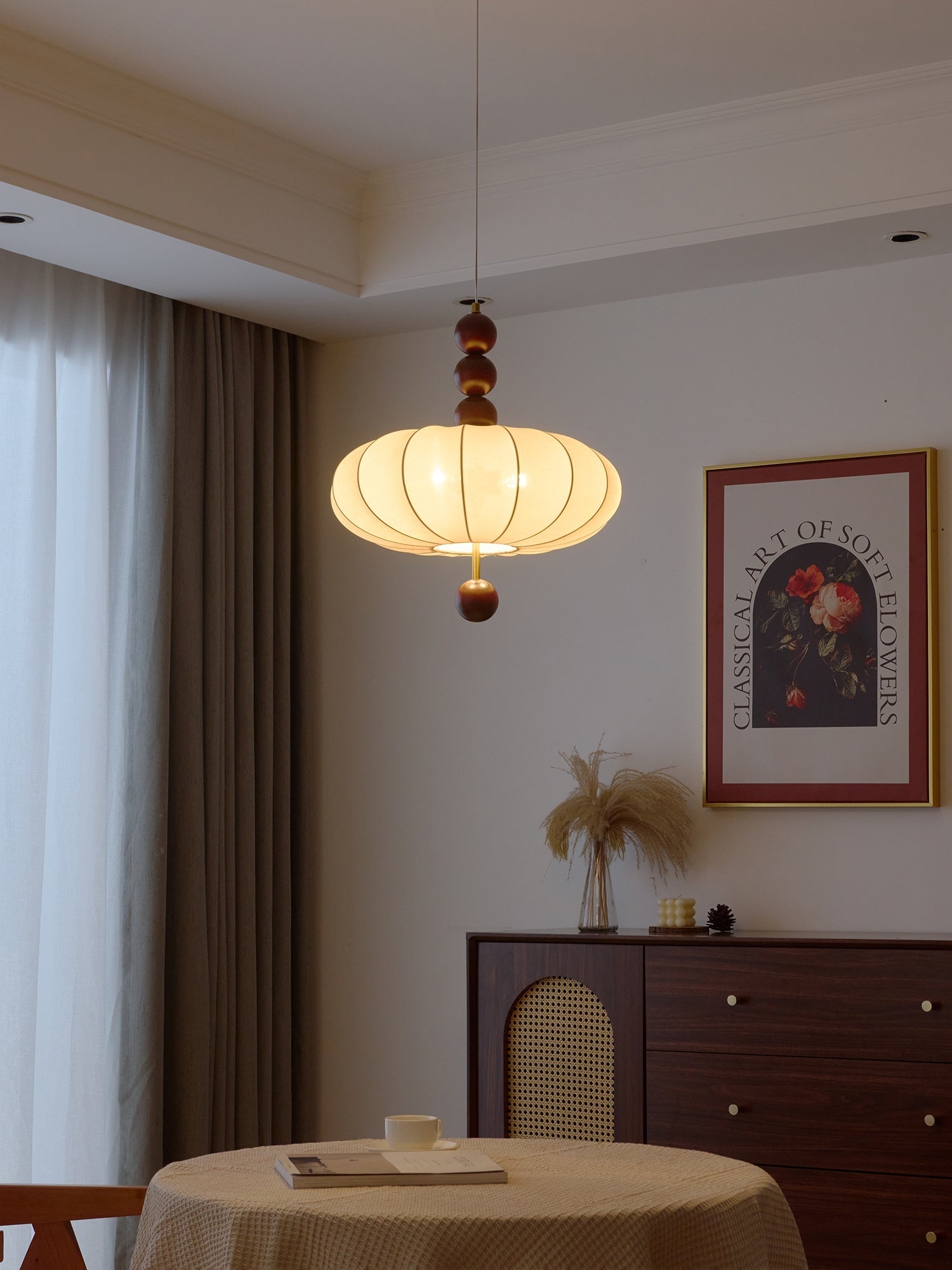 Adelaide Fabric Pendant Light T1574