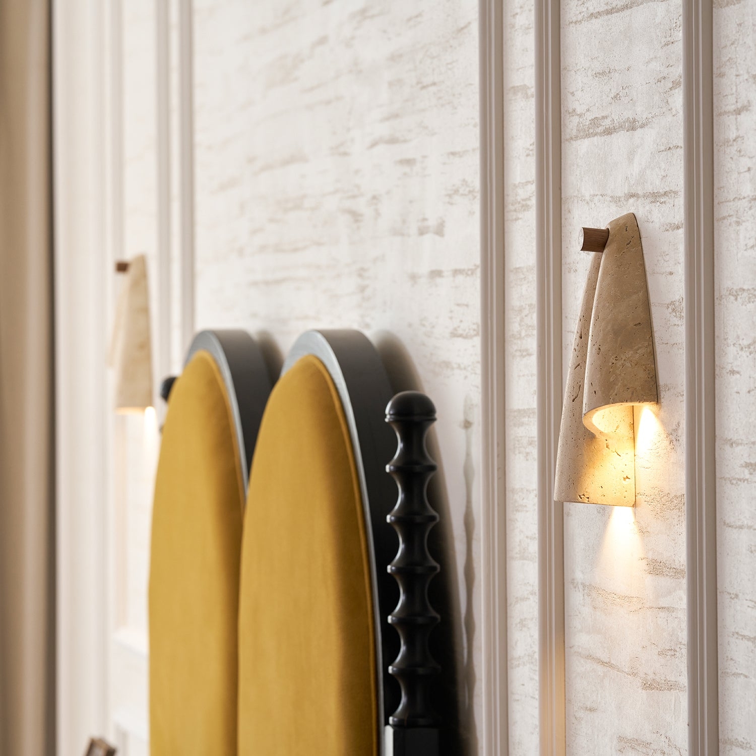 Pearlmont Travertine Wall Lamp T1988