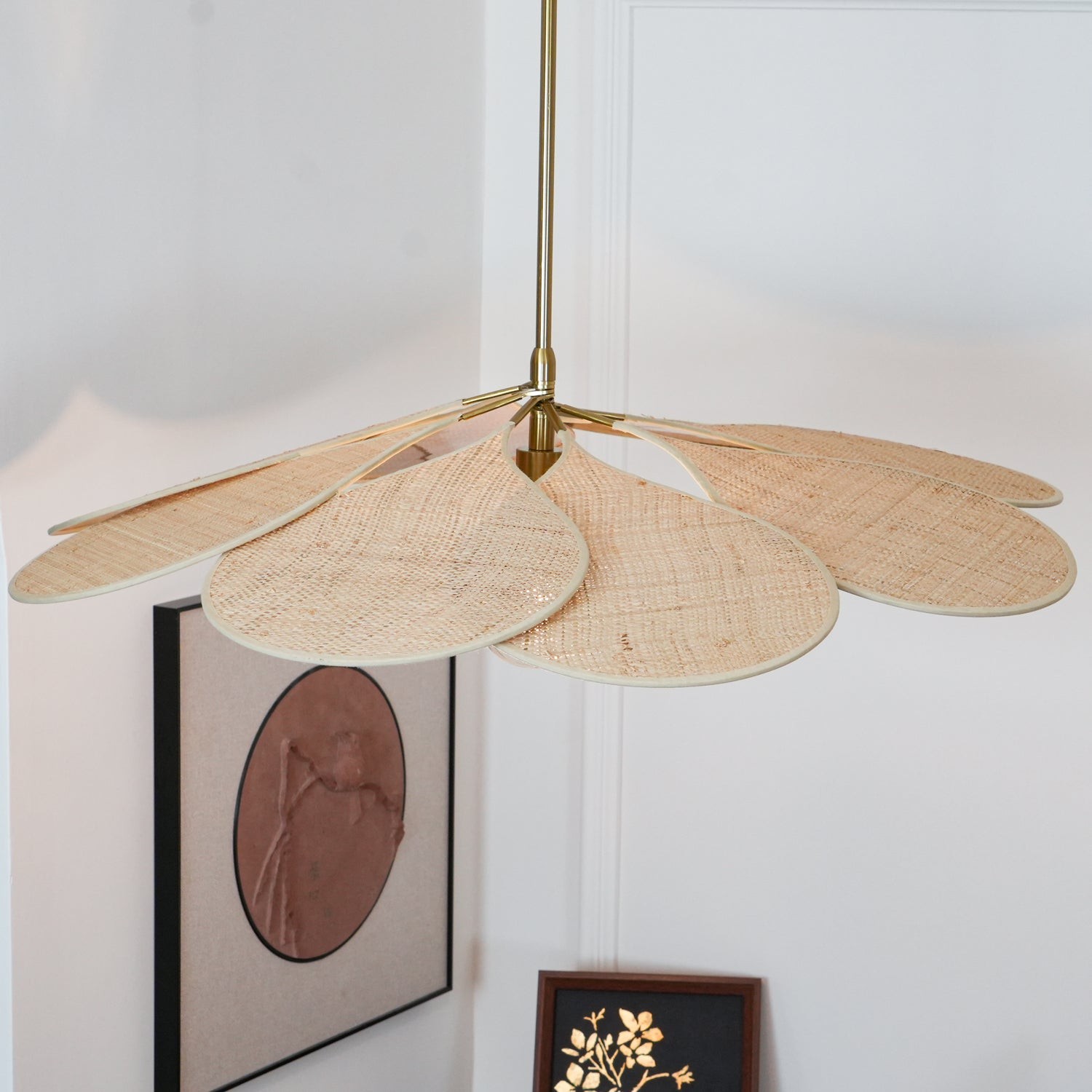 Petals Bloom Rattan Pendant Lamp M428