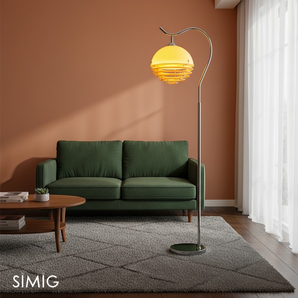 Afterglow Sunset Tiered Floor Lamp - Modern Lamp for Living Rooms G77