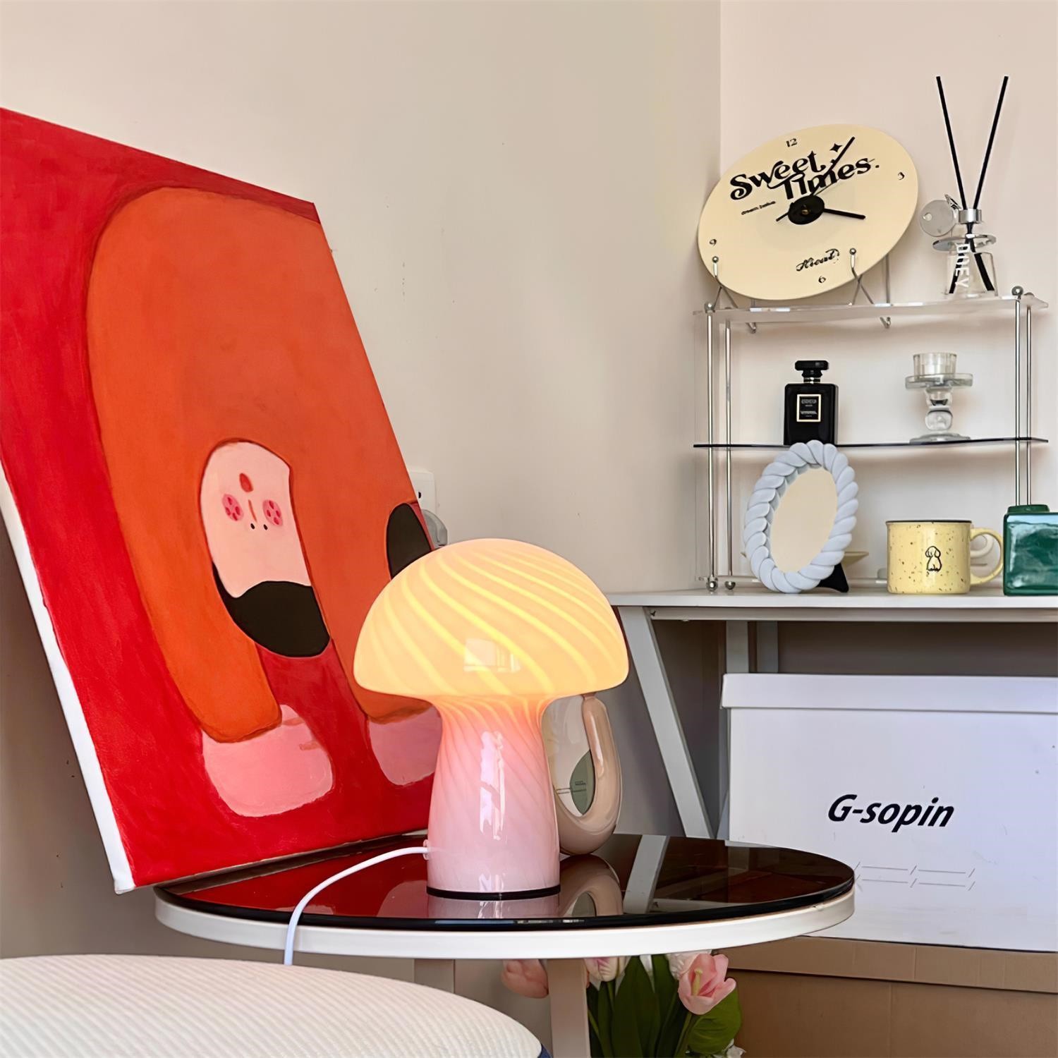FUNGI TOWN Mushroom Table Lamp S84