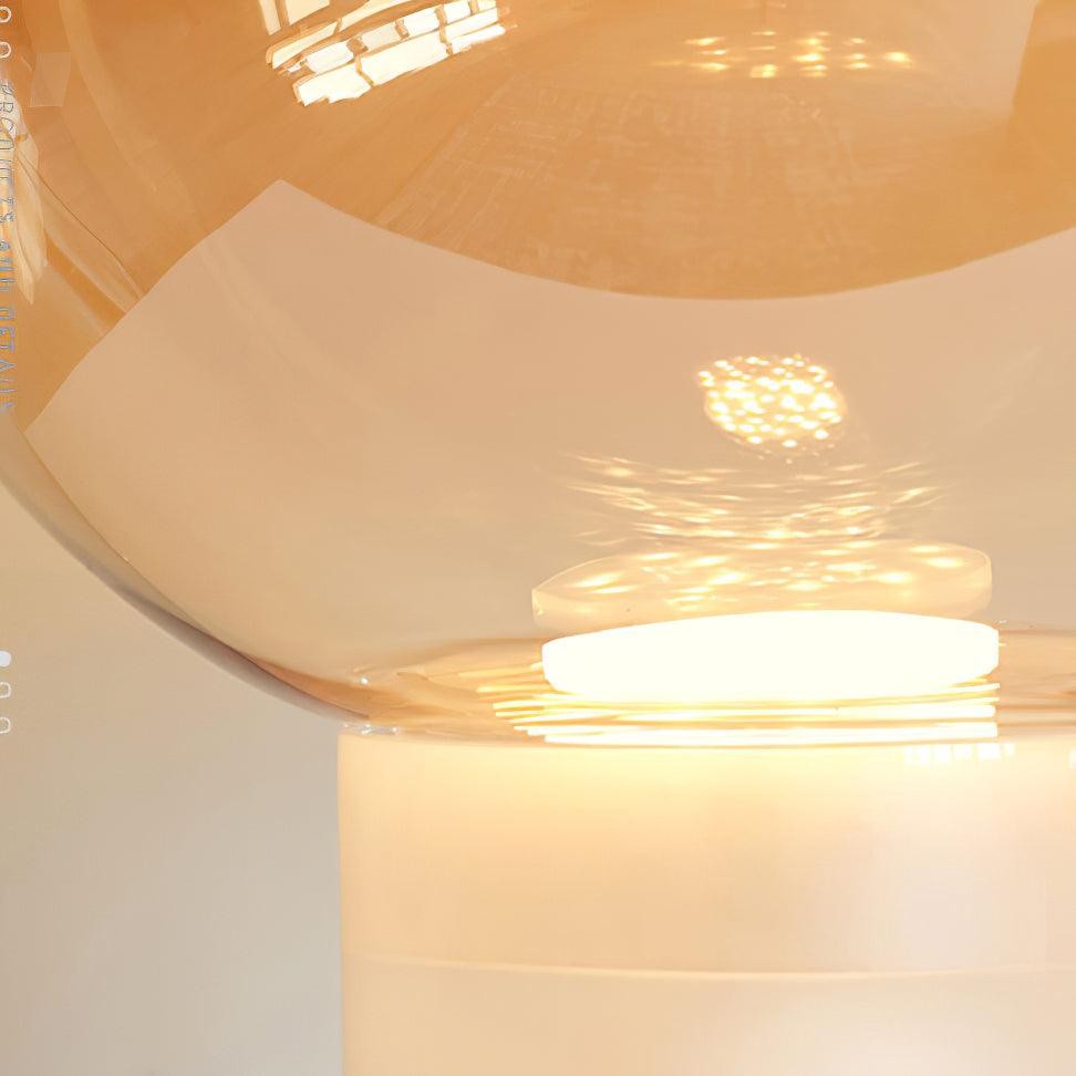 Nordic Simple Modern Luxury Glass Table Lamp For Study Room M394