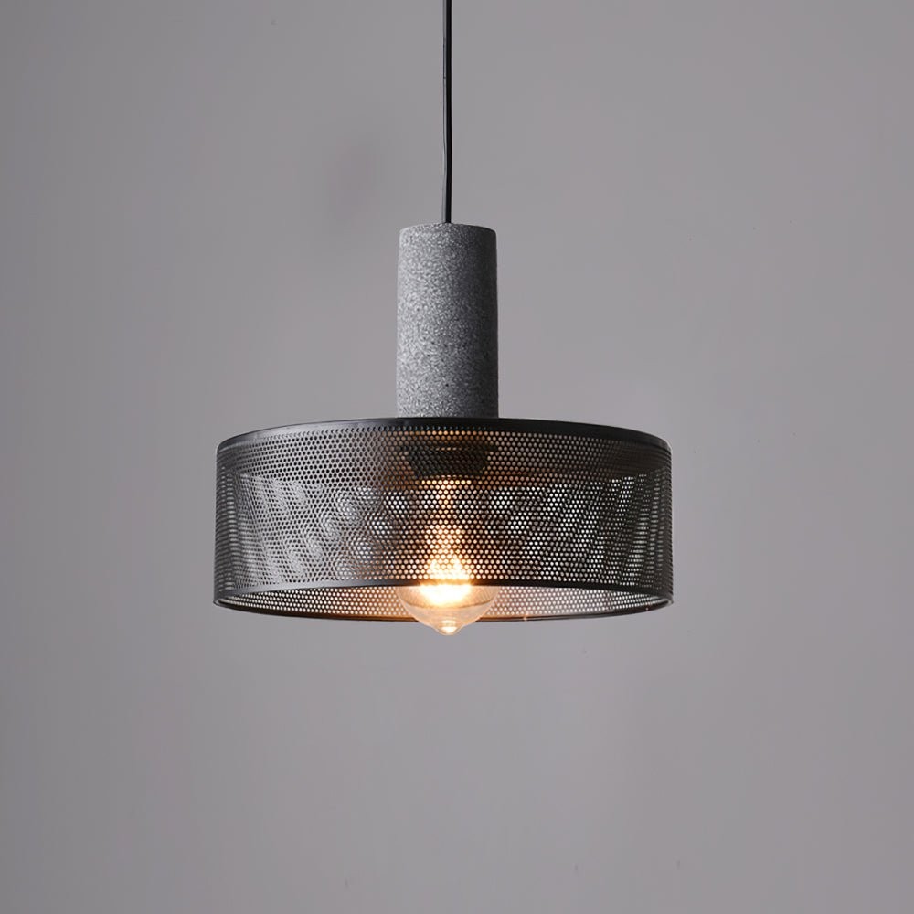 Cement Mesh Pendant Light M566