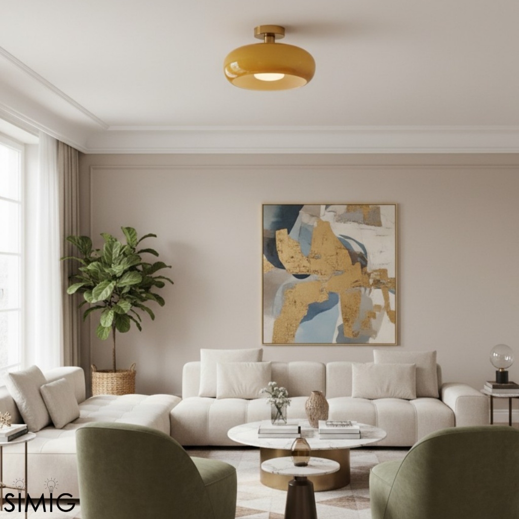 Minimalist Bauhaus Pendant/Ceiling Light S85