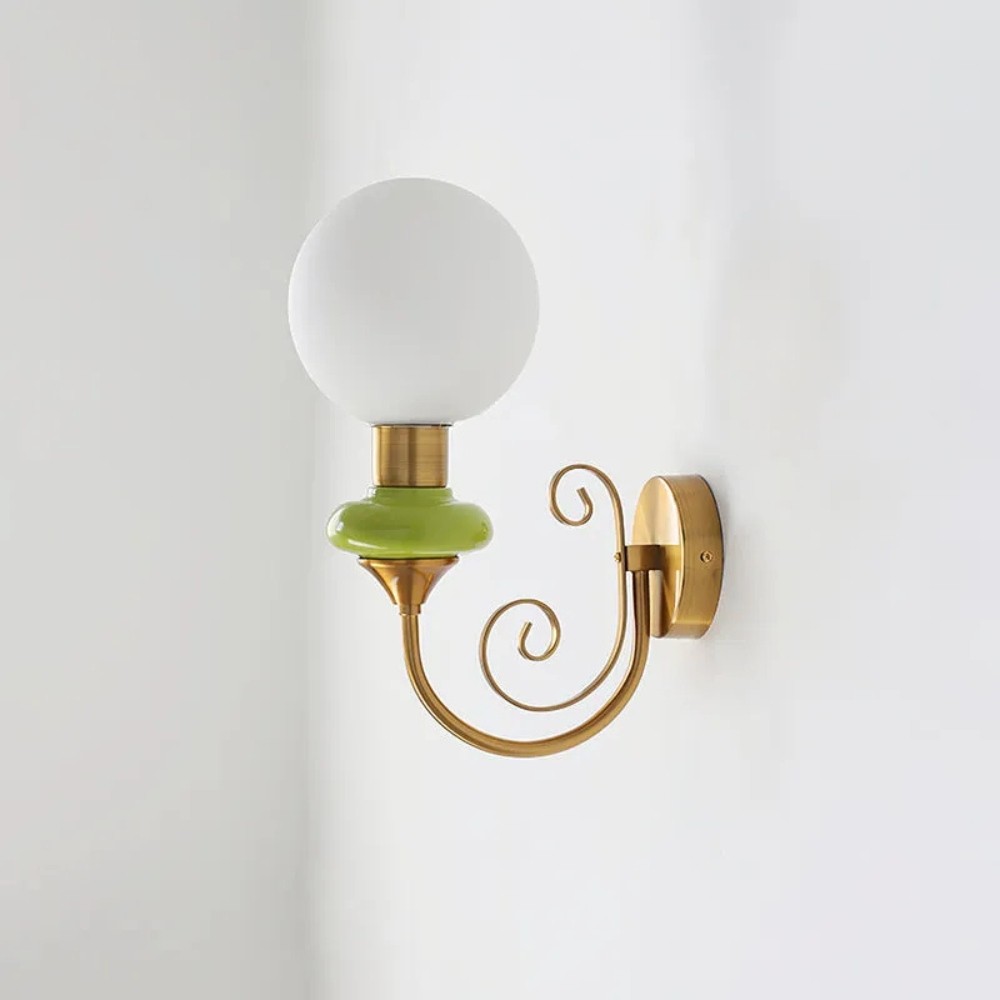 Elegant Wall Lamp with Sculptural Glow and Architectural Form S220