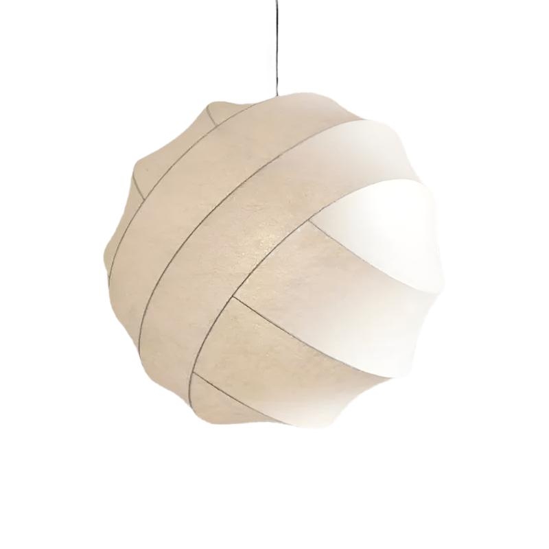 Wabi Sabi Silk Ball Japandi Pendant Light T2107