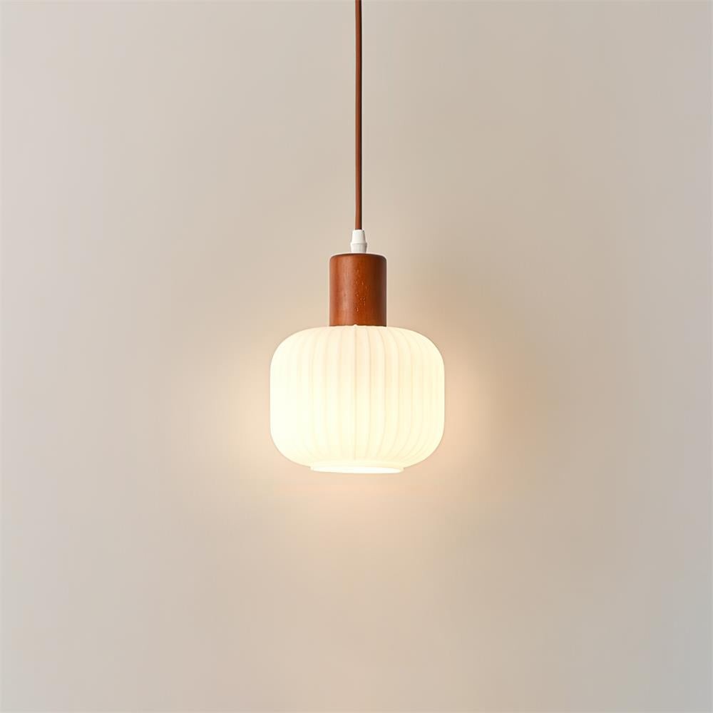 Mid Century Modern Glass Pot Pendant Lamp For Kitchen Island M235