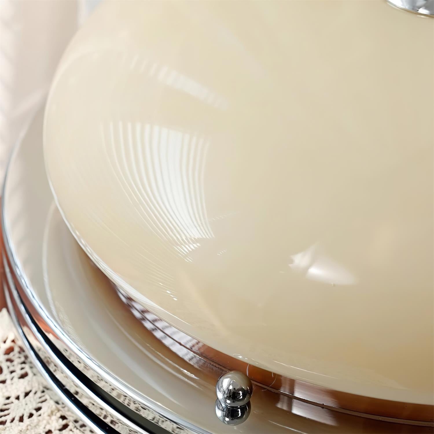 Bauhaus Egg Tart Ceiling Light P034