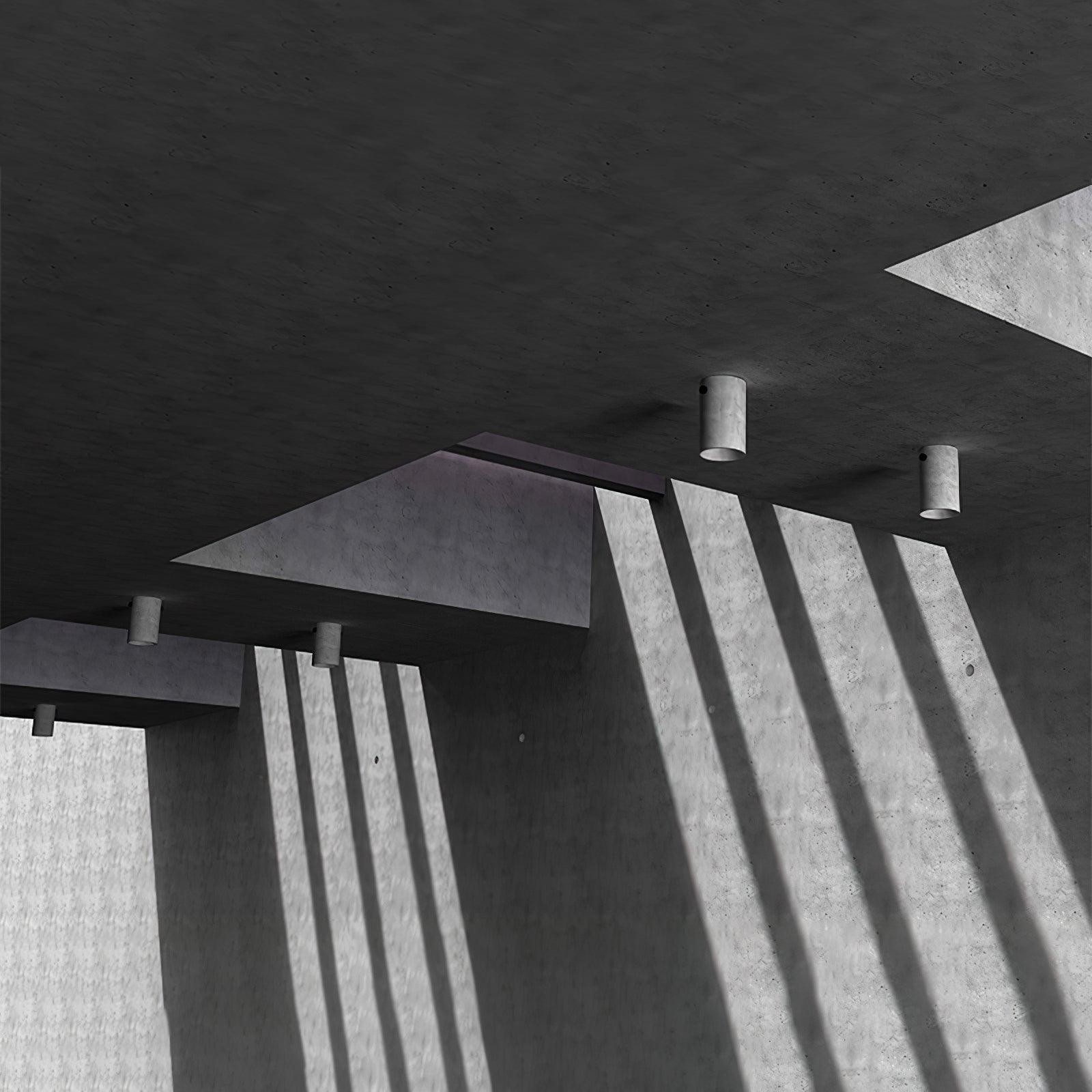 Minimalist Concrete Ceiling Lamp M464