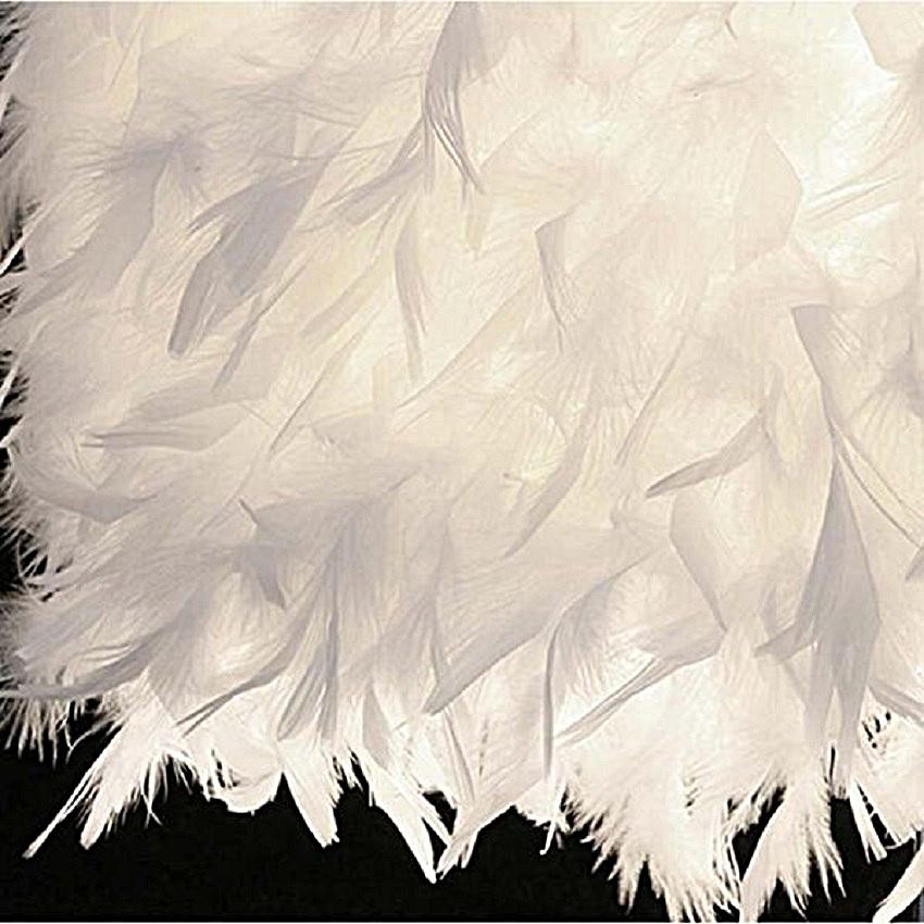 Feather Crystal Table Lamp