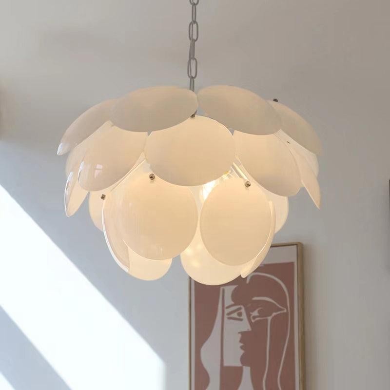 Luxury Fashion Luminous Petal Glass Chandelier M538