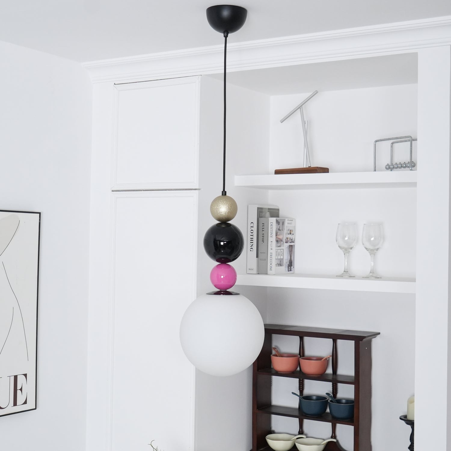 Modern Gourd Ball Pendant Lamp M227