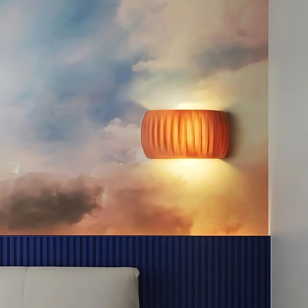 The Sun of Art Deco Resin Wall Light T2021