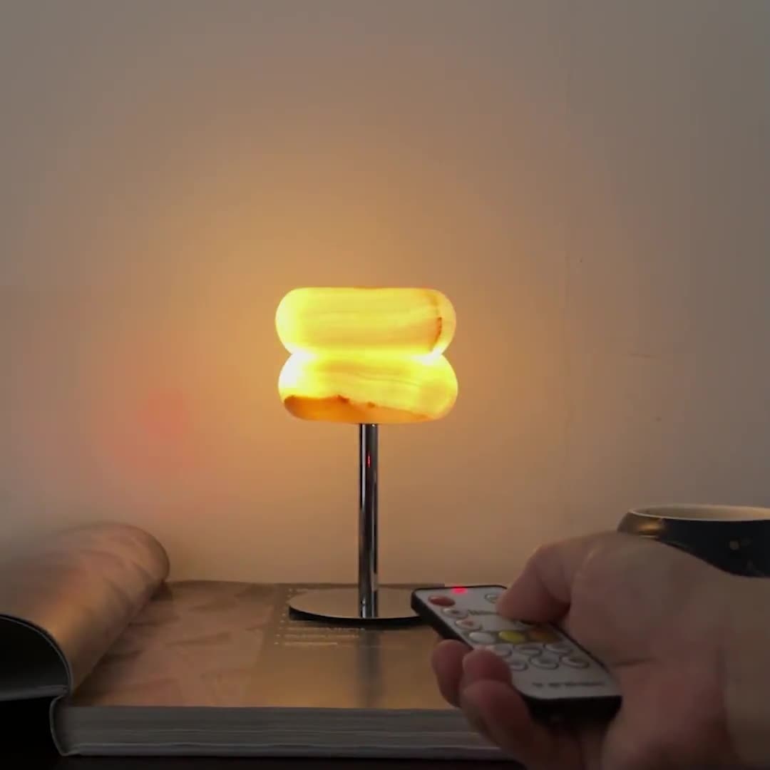 Jade Donut Table Lamp T1950