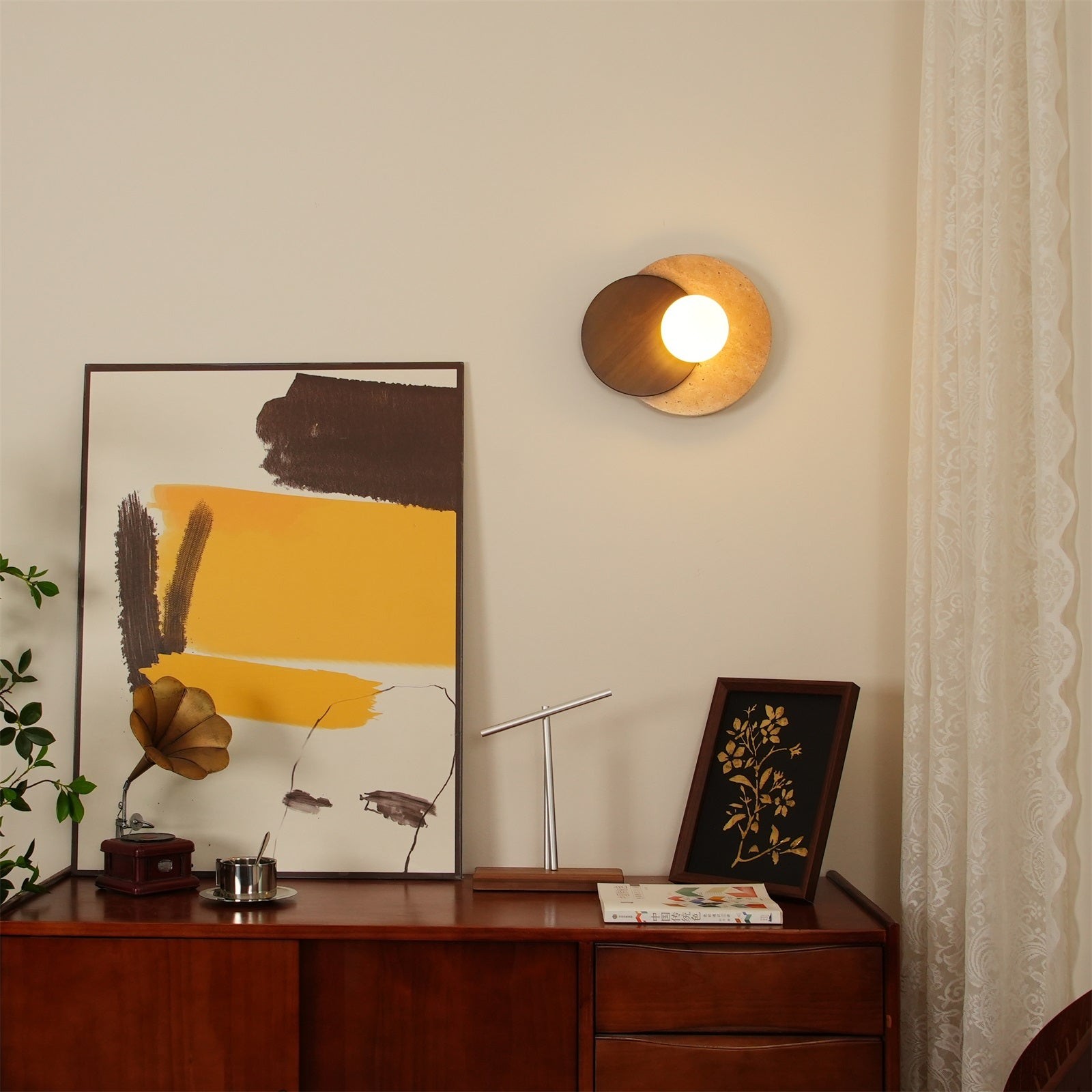 Simple Double Circle Splicing Wall Lamp M125