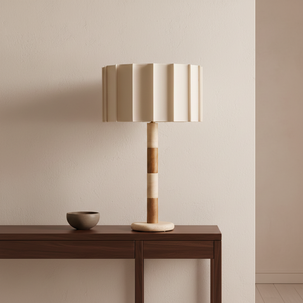 Pleated Grove Table Lamp T1440