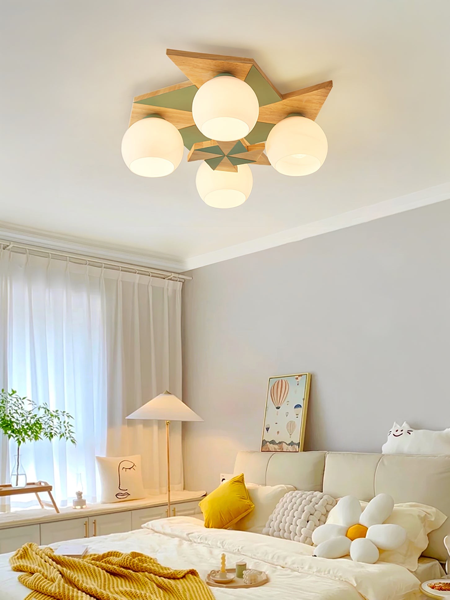 Windmill Ceiling Light P078
